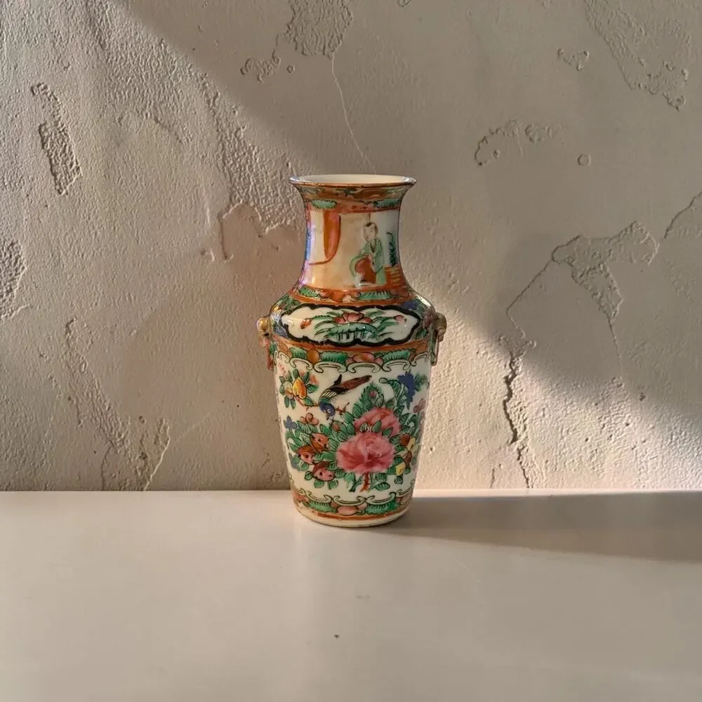Antique 19th Century Chinese Rose Medallion 6